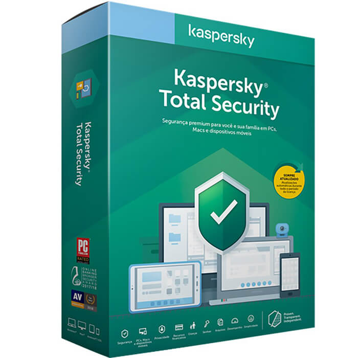 kaspersky antivírus total security para 10 dispositivos 12 meses