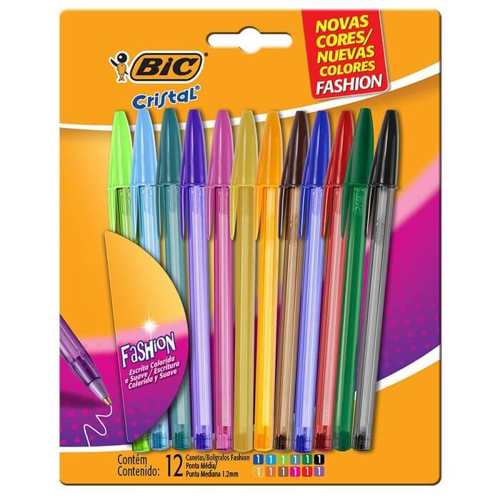 caneta-esferografica-bic-cristal-fashion-12-cores-vibrantes-ponta-media-de-um-ponto-dois-mm-tampa-ventilada-1-unidade
